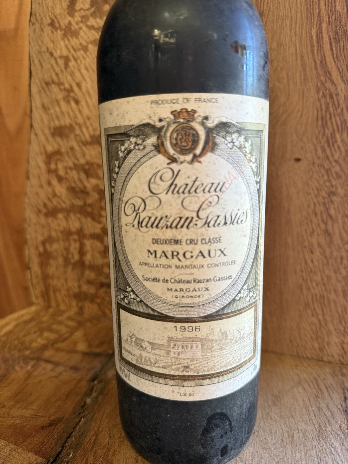 CHÂTEAU RAUZAN GASSIES 1996 Margaux 2 Cru
