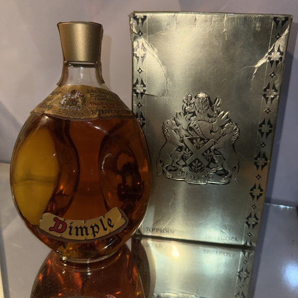 Haig's dimple 26 2/3 Floz 70proof  Bottle from 1960s70s