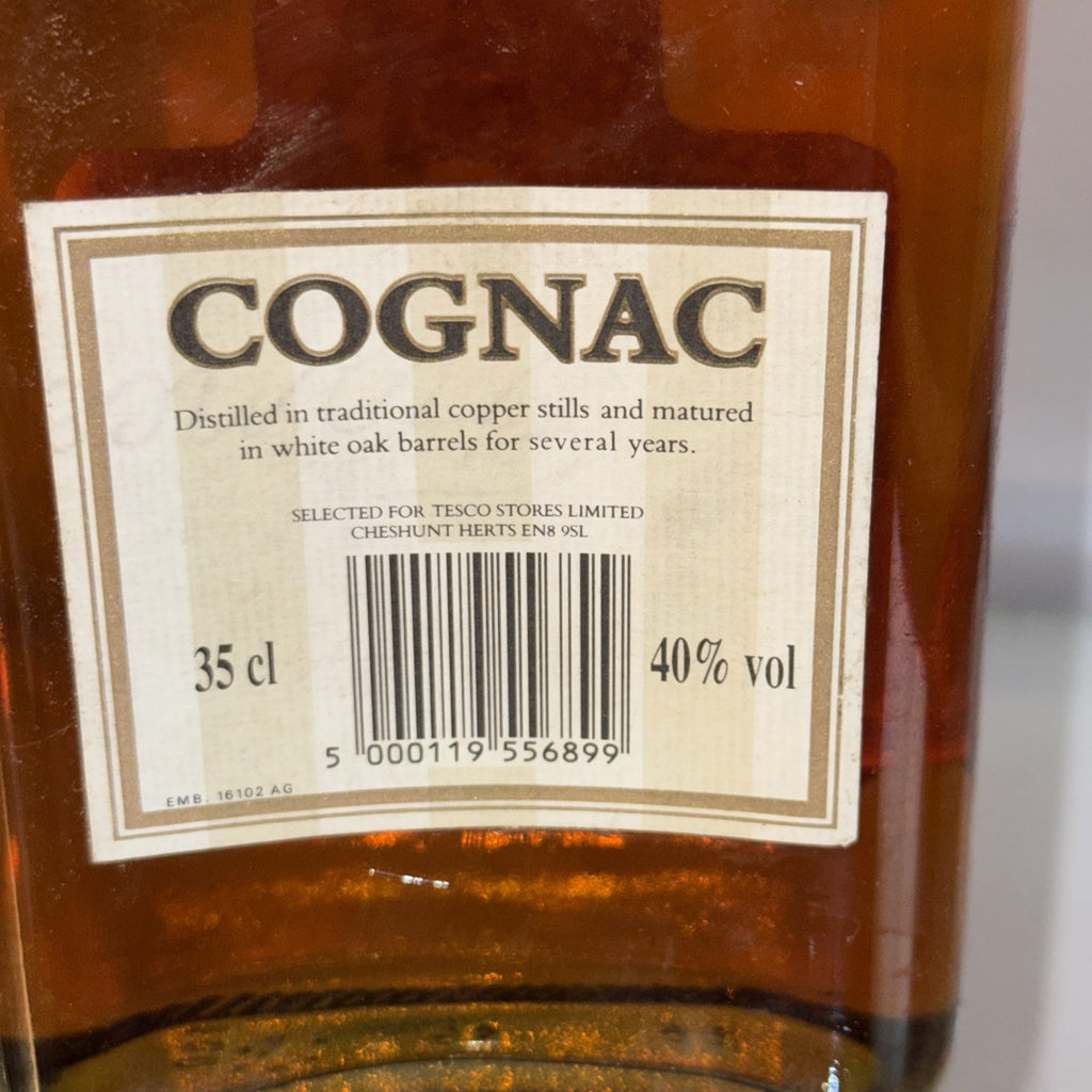 Tescos Own Cognac 1/2 Bottle