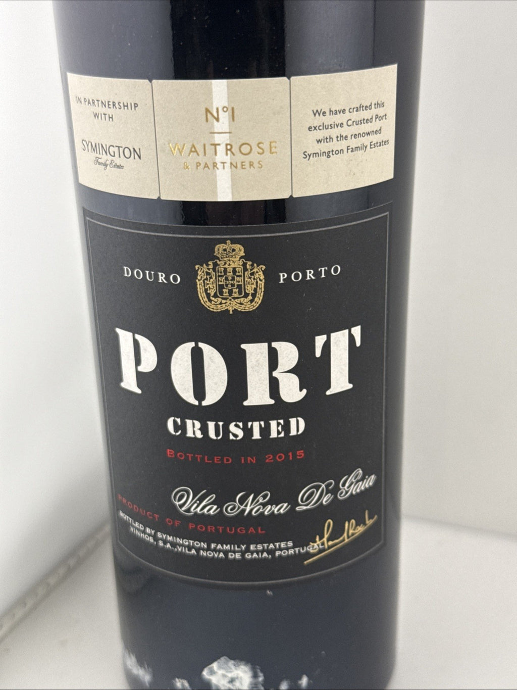 Waitrose No.1 Crusted Port Bottled 2015 Symington 75cl
