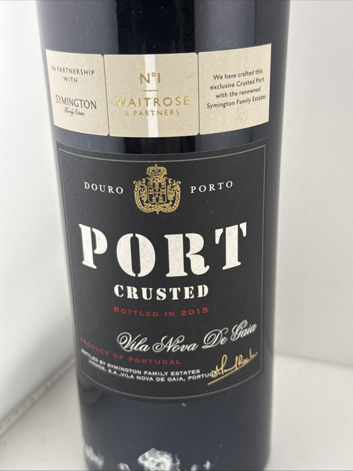 Waitrose No.1 Crusted Port Bottled 2015 Symington 75cl