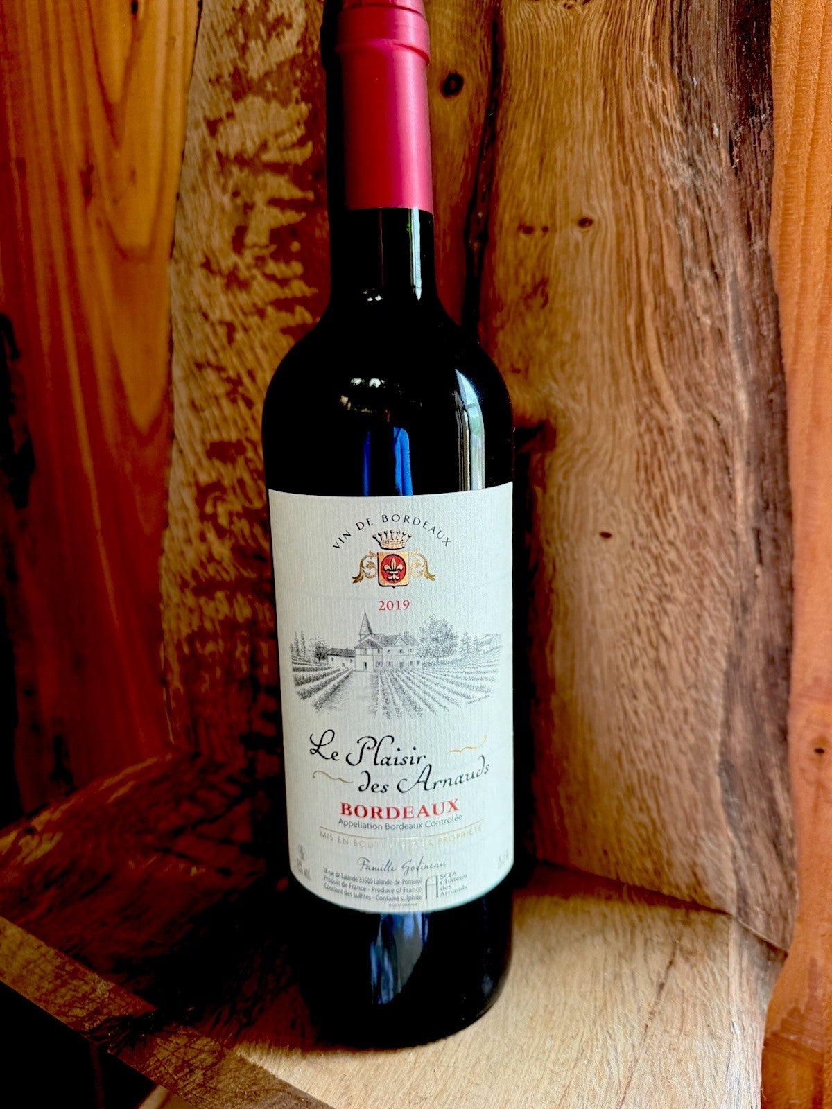 Chateau Des Arnauds Les Plaisir Des Arnauds Bordeaux 2019 Box Of 6