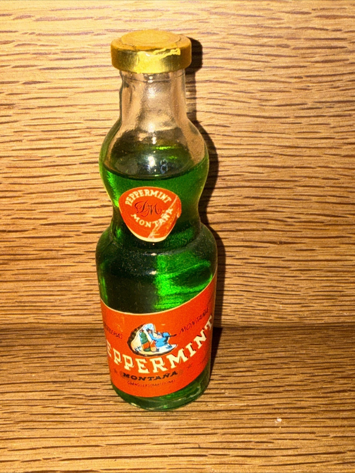Montara Peppermint Liqueur  Miniature 1970s