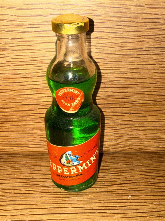 Montara Peppermint Liqueur  Miniature 1970s