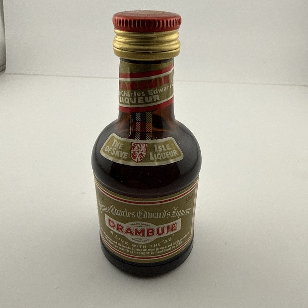 Vintage Drambuie Isle of Skye Liqueur Miniature c.1970s–80s 50 ml