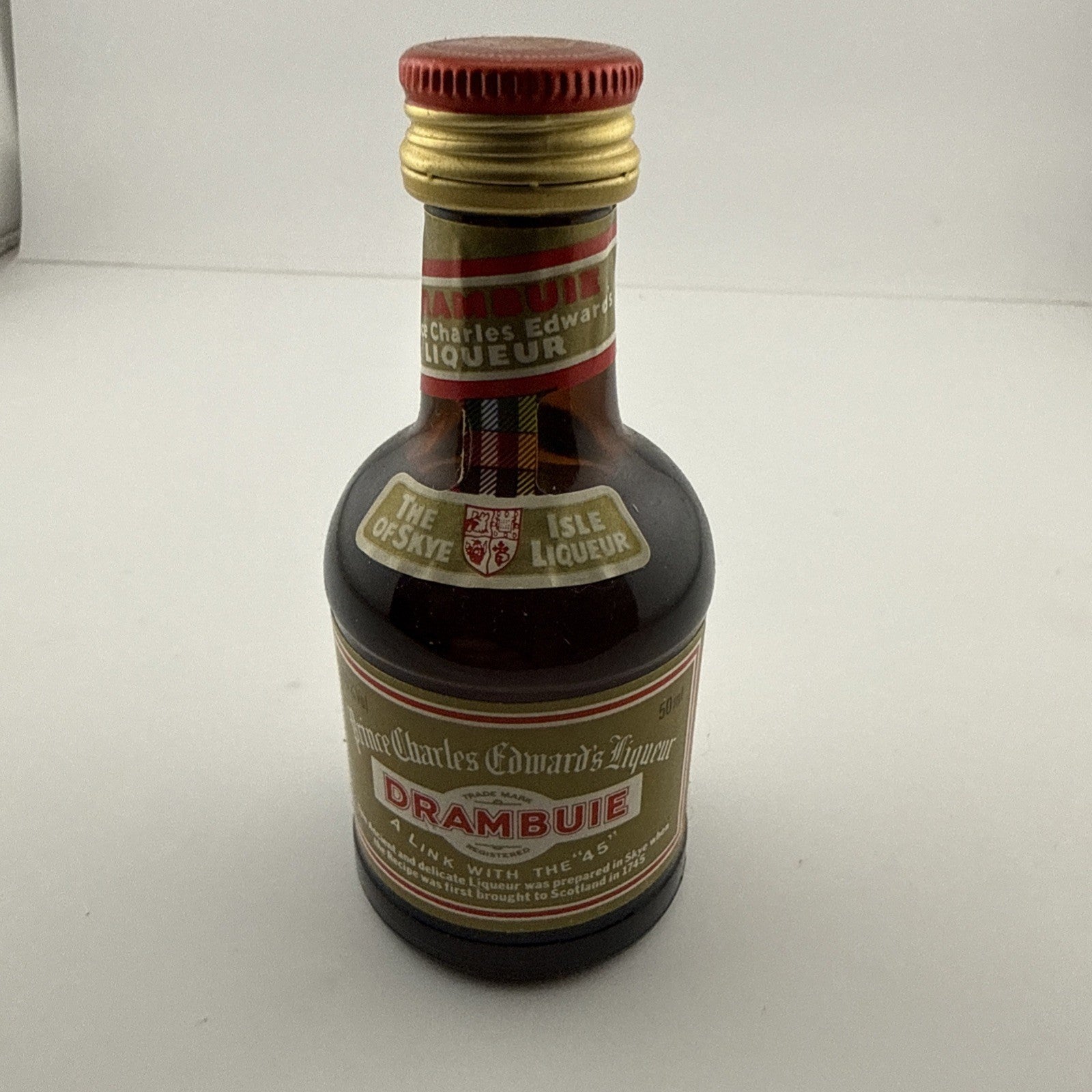 Vintage Drambuie Isle of Skye Liqueur Miniature c.1970s–80s 50 ml
