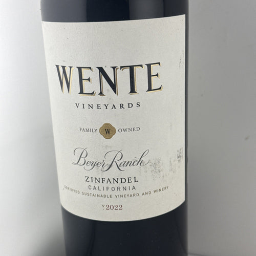 2022 Wente Beyer Ranch Zinfandel California Red Wine 75cl
