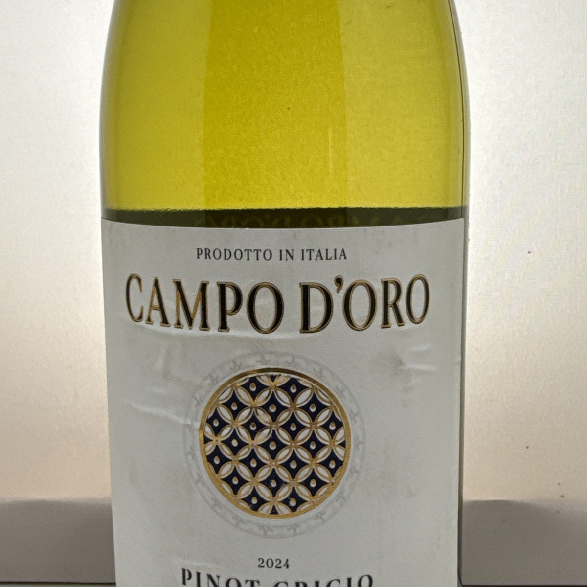 Campo d'Oro Pinot Grigio 2024 — Italian White Wine — Crisp Dry — 75cl