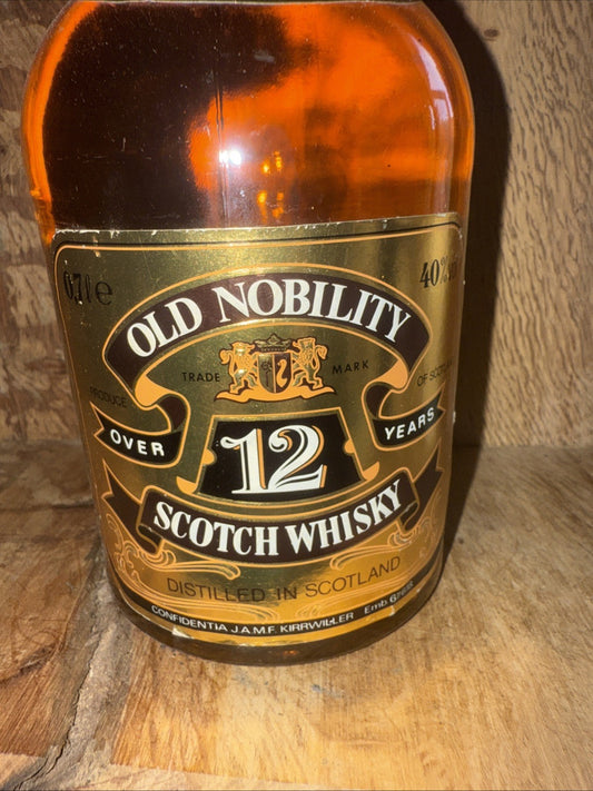 Old Nobility 12 Year Old Blended Scotch Bottled 70s80s