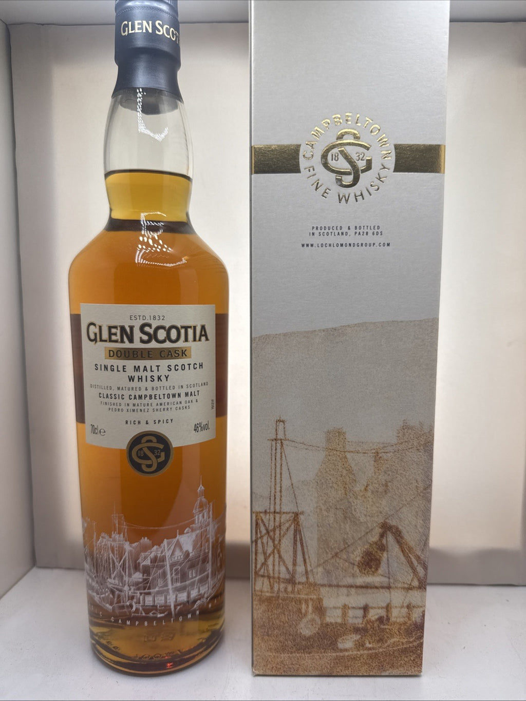 Glen Scotia Double Cask Campbeltown Whisky 70cl 46% Boxed