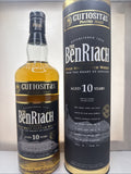 BenRiach Curiositas 10 Year Old Peated Whisky 70cl Boxed 40%