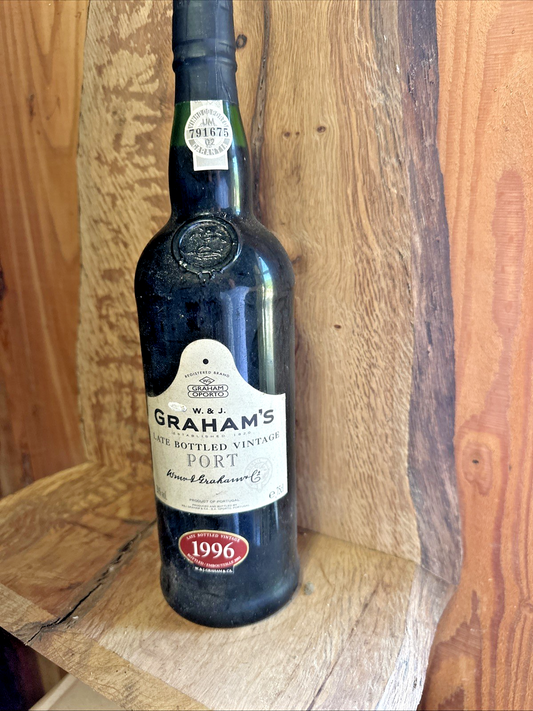 Graham's 1996 LBV port quality aged mature vintage