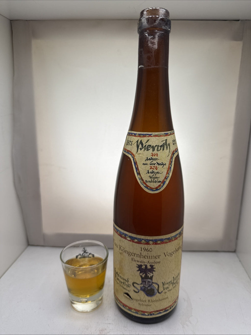 Pieroth Gau‑Köngernheimer Vogelsang Sylvaner Eiswein‑Auslese 1960 Still Good Now