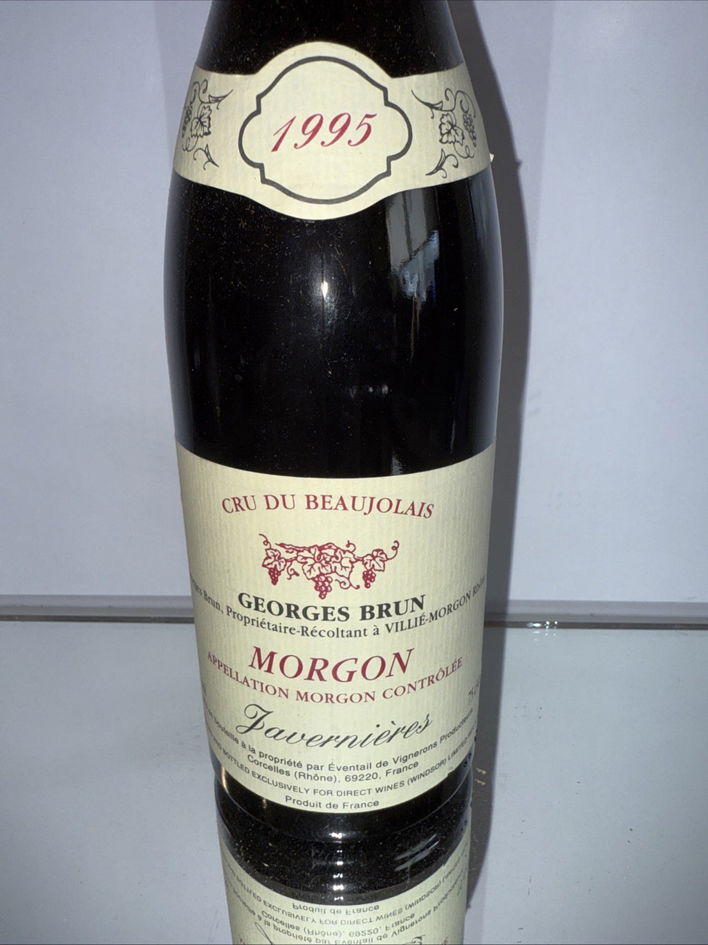 Georges Brun Morgon 1995  Beaujolais