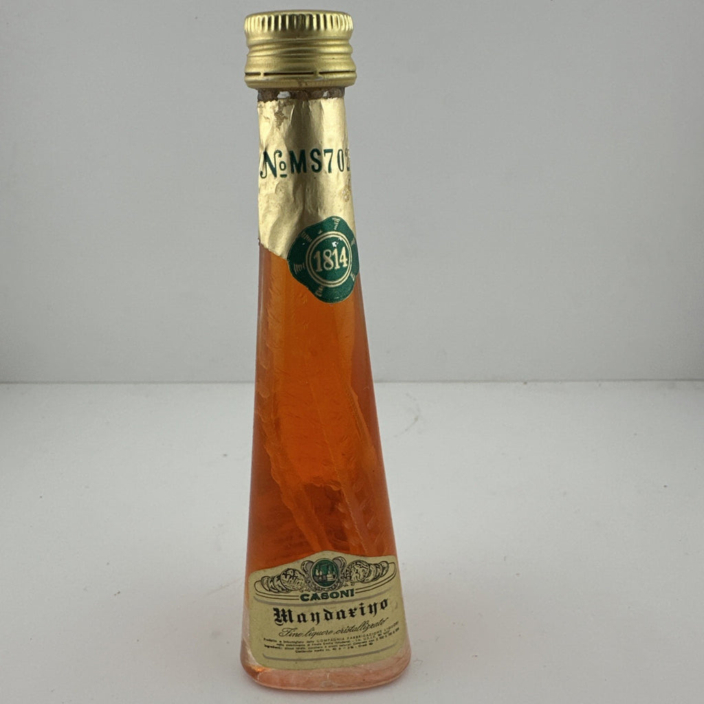 Casoni Mandarino Cristallizzato liqueur Miniature 1970s