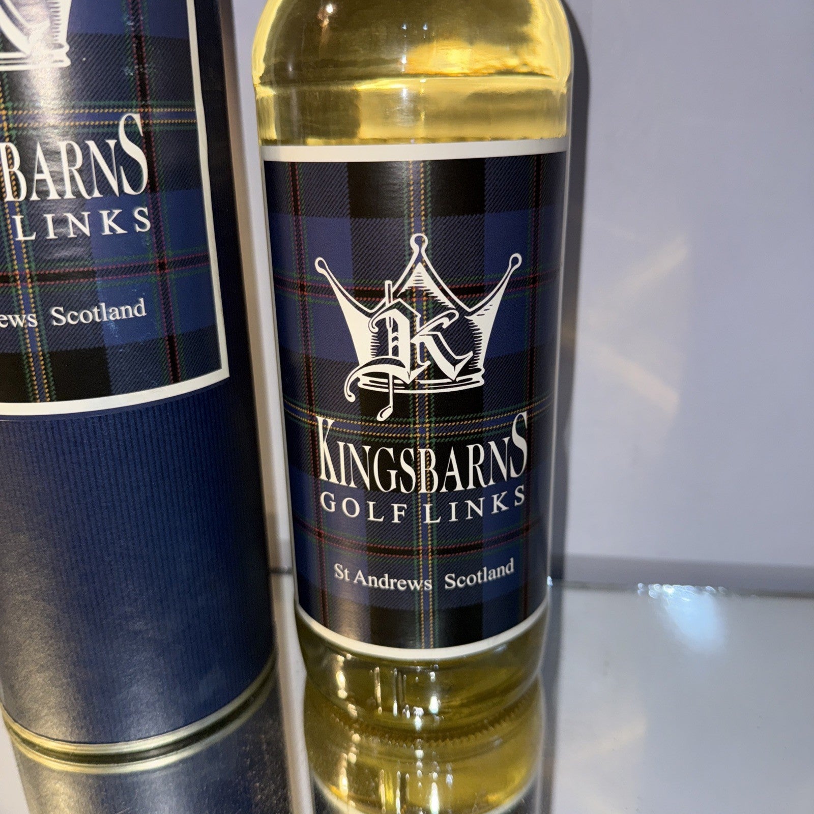 Tullibardine 12 Year Old Single Malt For Kings Barns Golf Links 2001 Bottle Box