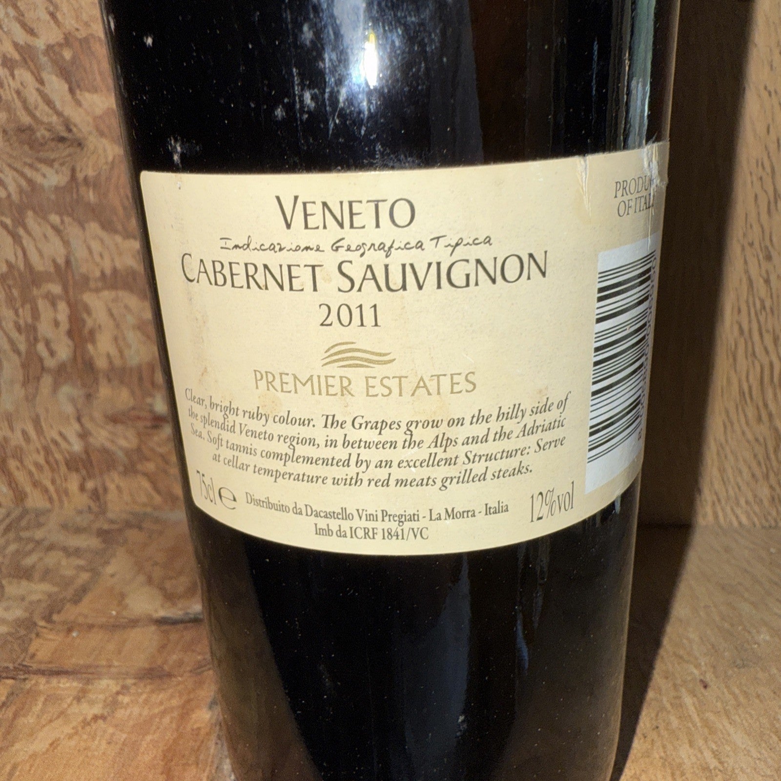 Premier Estates Cabernet Sauvignon veneto 2011