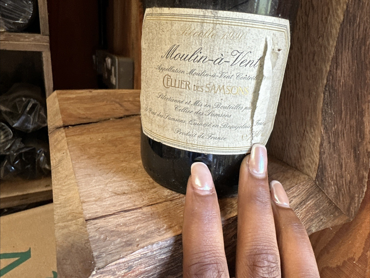 Moulin a Vent cellier des Samsons 1997.