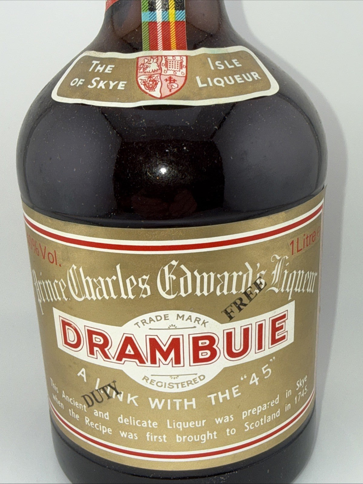 Drambuie – Prince Charles Edward’s Liqueur 1L 1988-94 Bottle