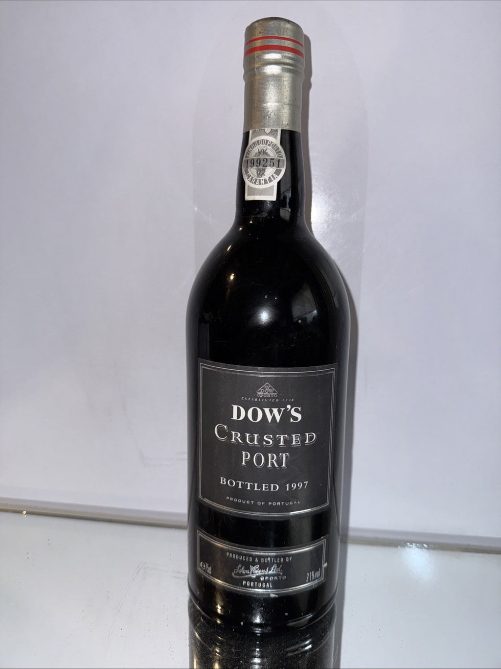 Dow's 1997 Crusted Port Vintage