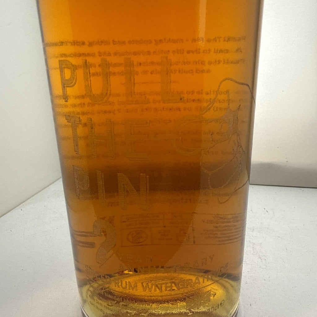 Pull The Pin Second Year Of Production Special Spiced Rum One Of Only 23 Ever Ma