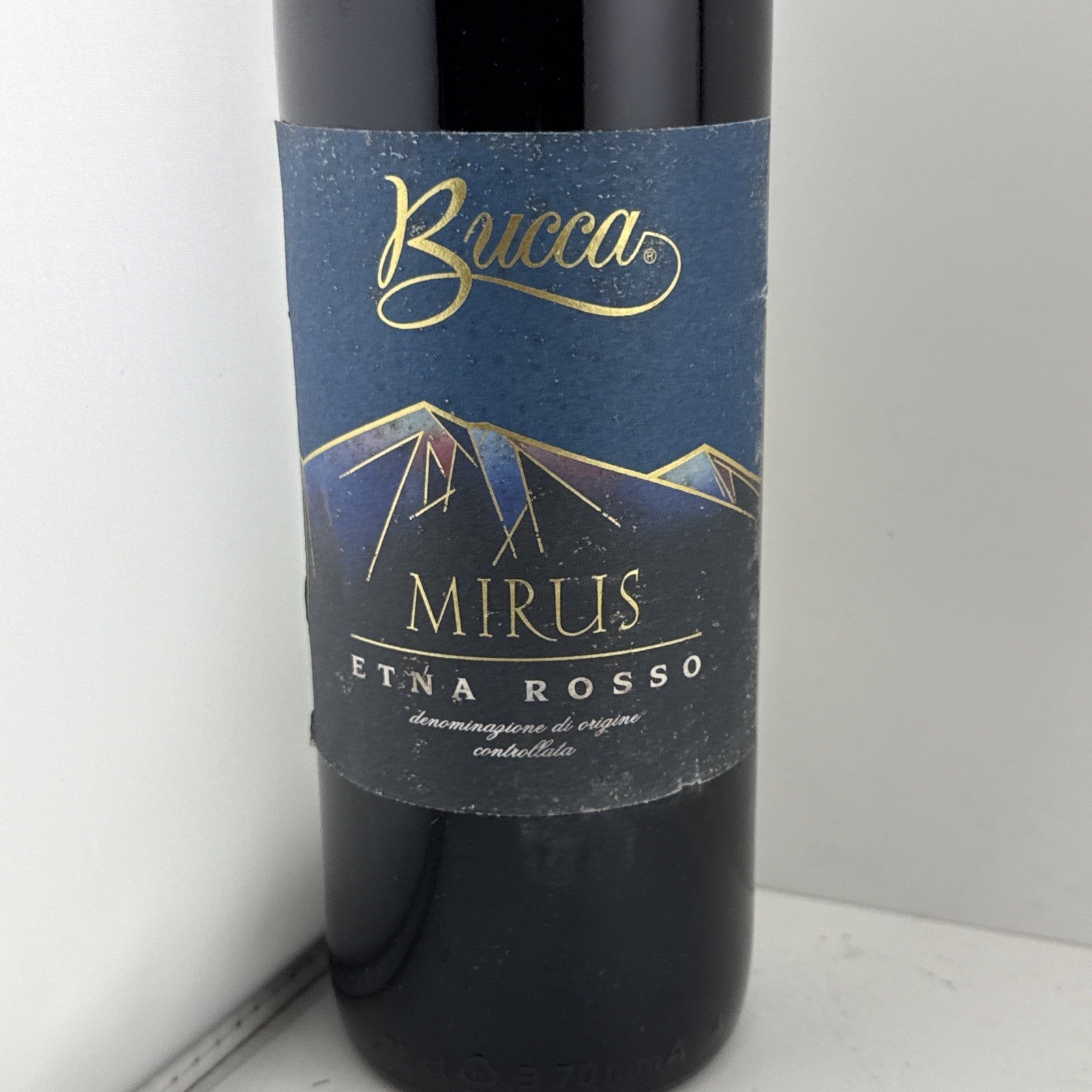 Bucca Mirus Etna Rosso 1996 DOC Sicily 75cl 13% Vol ( Prob Just A Curiosity)