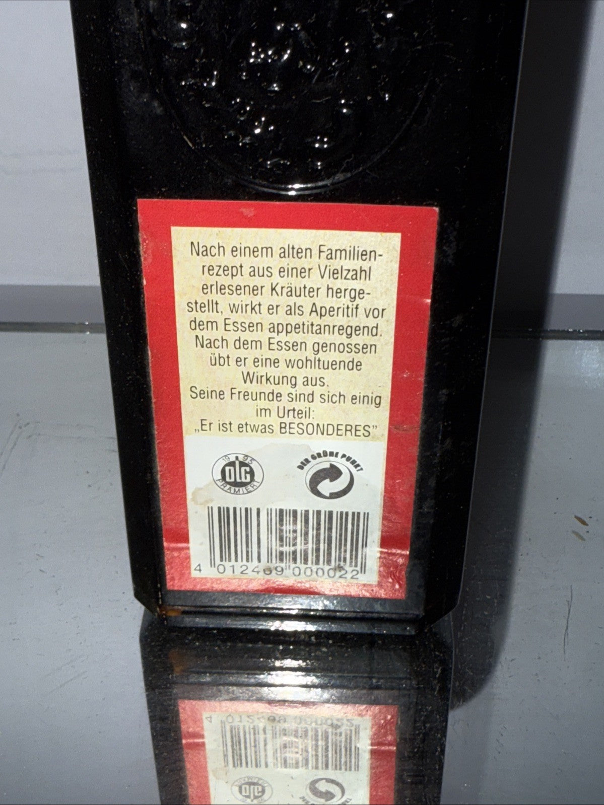 Klosterbruder Kräuterlikör (herbal liqueur) 1980s Bottle 35cl 35%abv