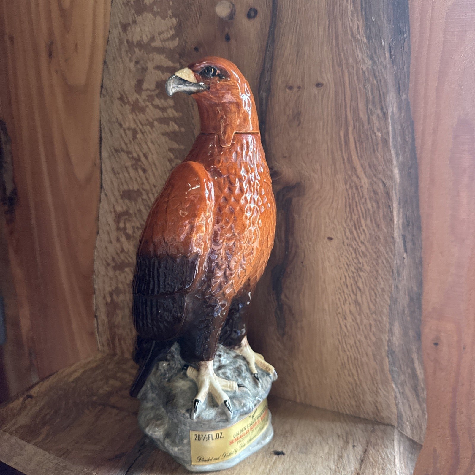 Beneagles Beswick Eagle decanter with 70% proof 26 2/3 floz whisky