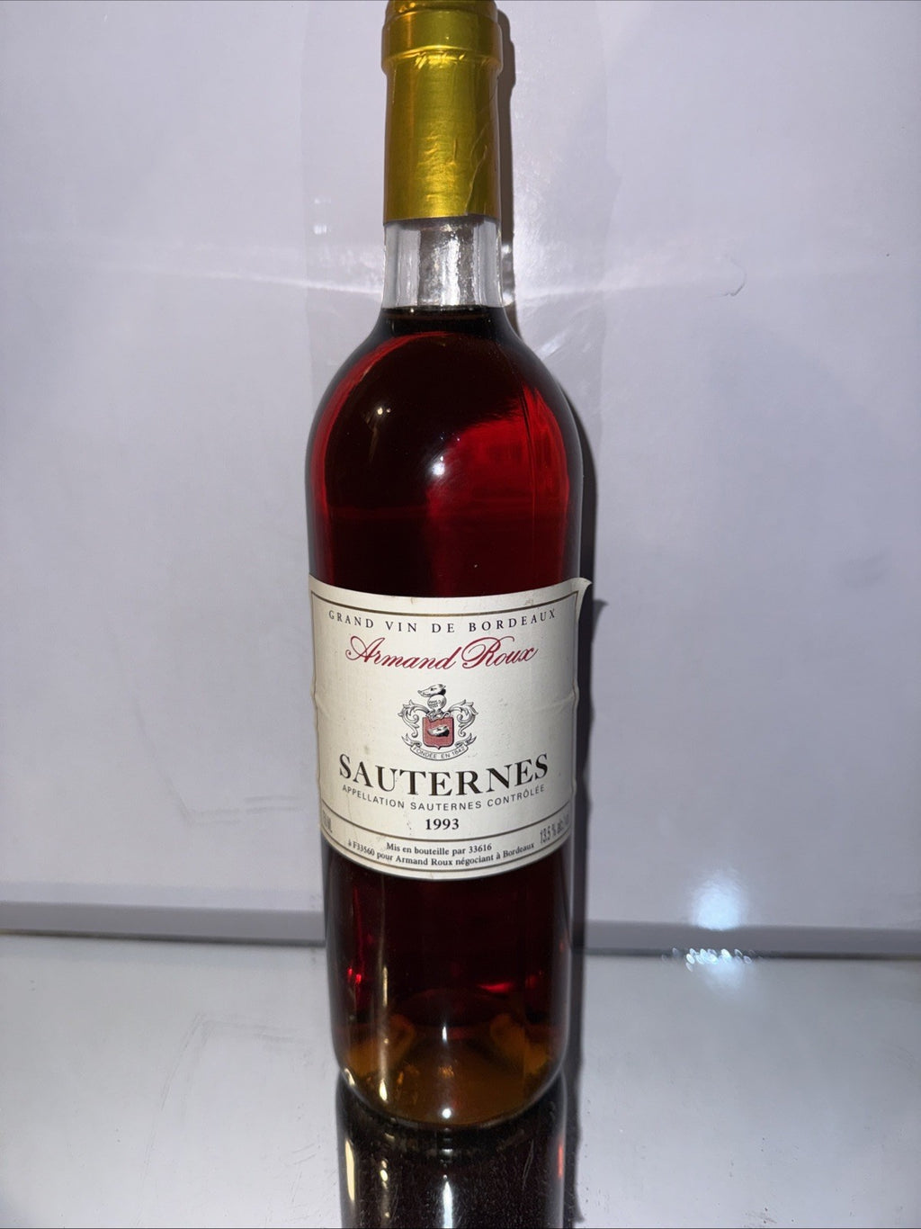 Armand Roux Sauternes 1993  70cl