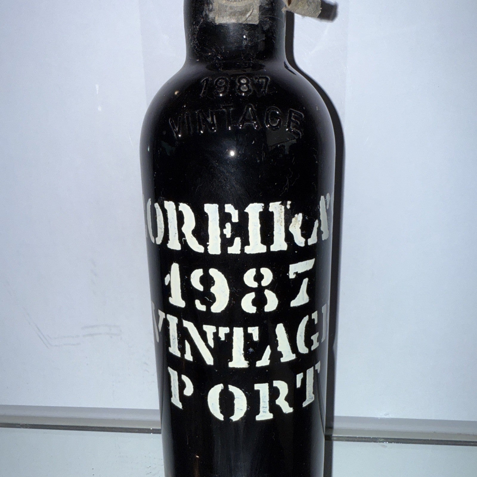 1987 Coreira’s Vintage Port Good Levels Capsule Intact