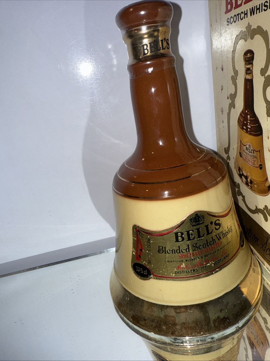 Bells Old Scotch Whisky Mini Decanter  40% Abv 35cl 1980s Vintage