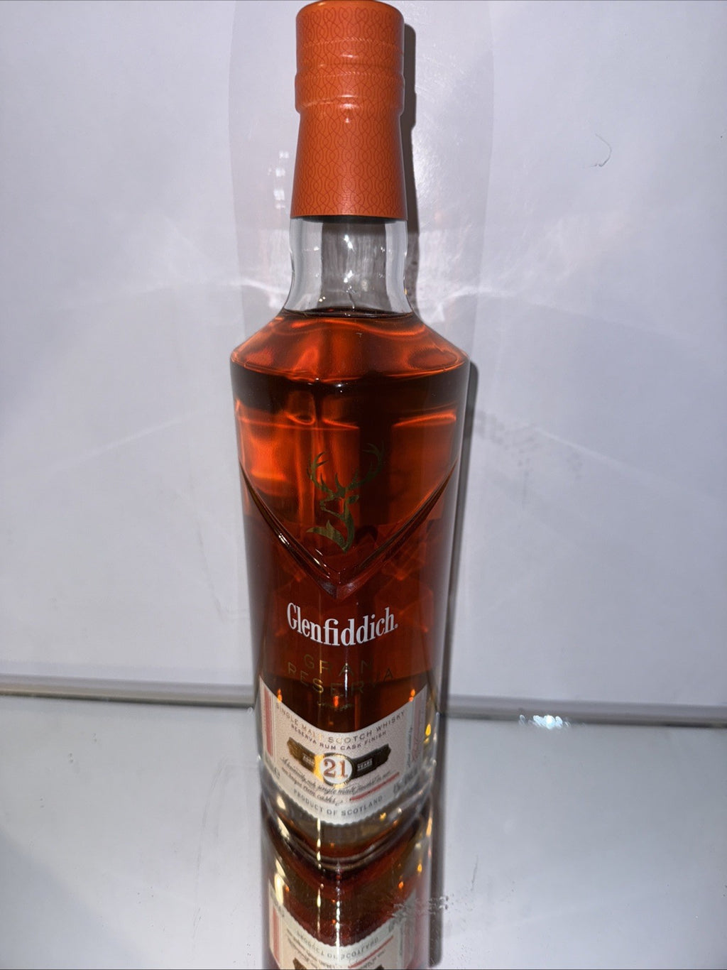 The Glenfiddich 21 Year Old Gran Reserva Single Malt Scotch Whisky 40%abv