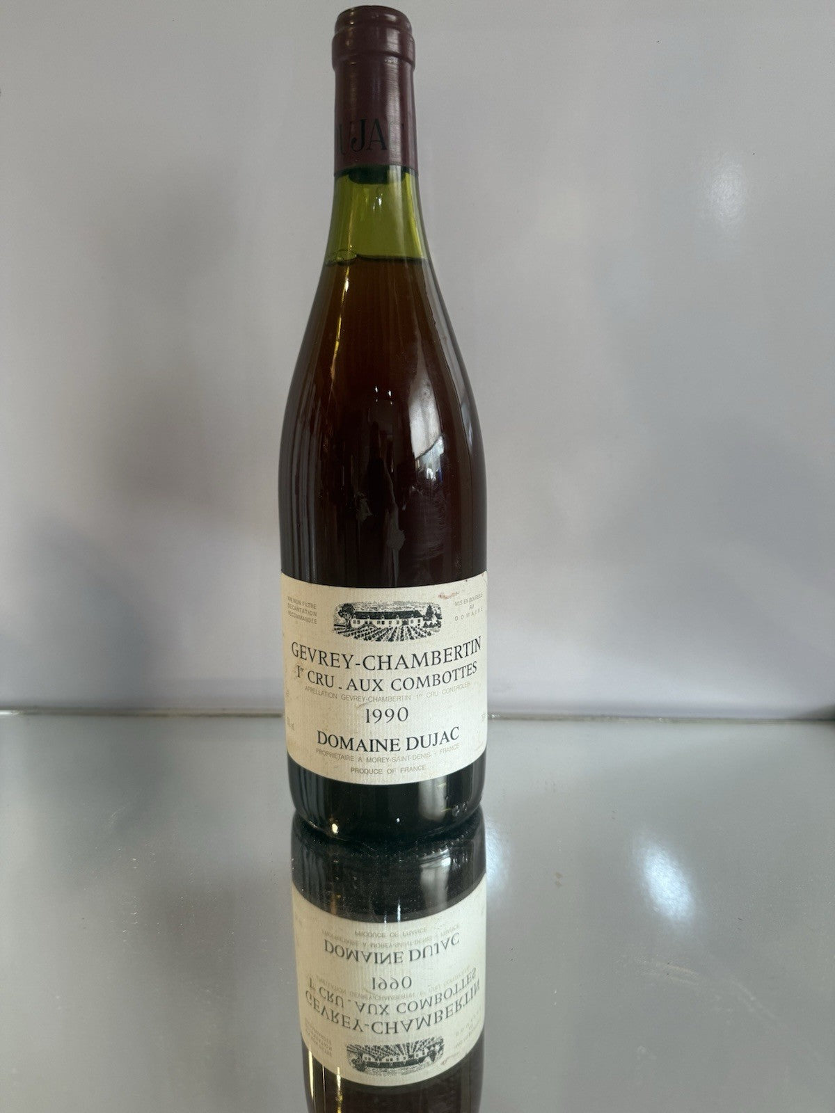 1990 Domaine Dujac Gevrey-Chambertin 1er Cru “Aux Combottes.”