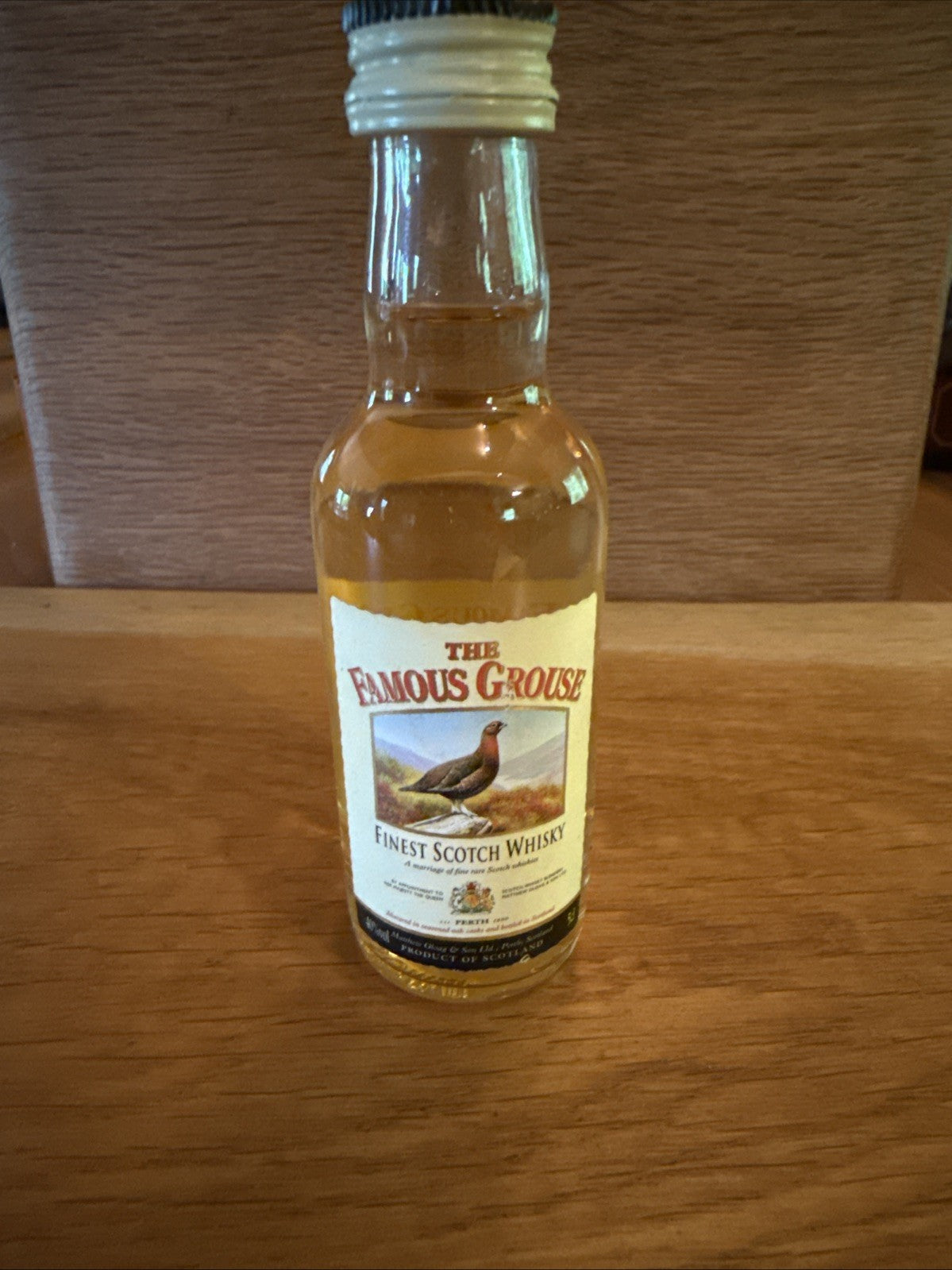 The Famous Grouse whisky Miniature