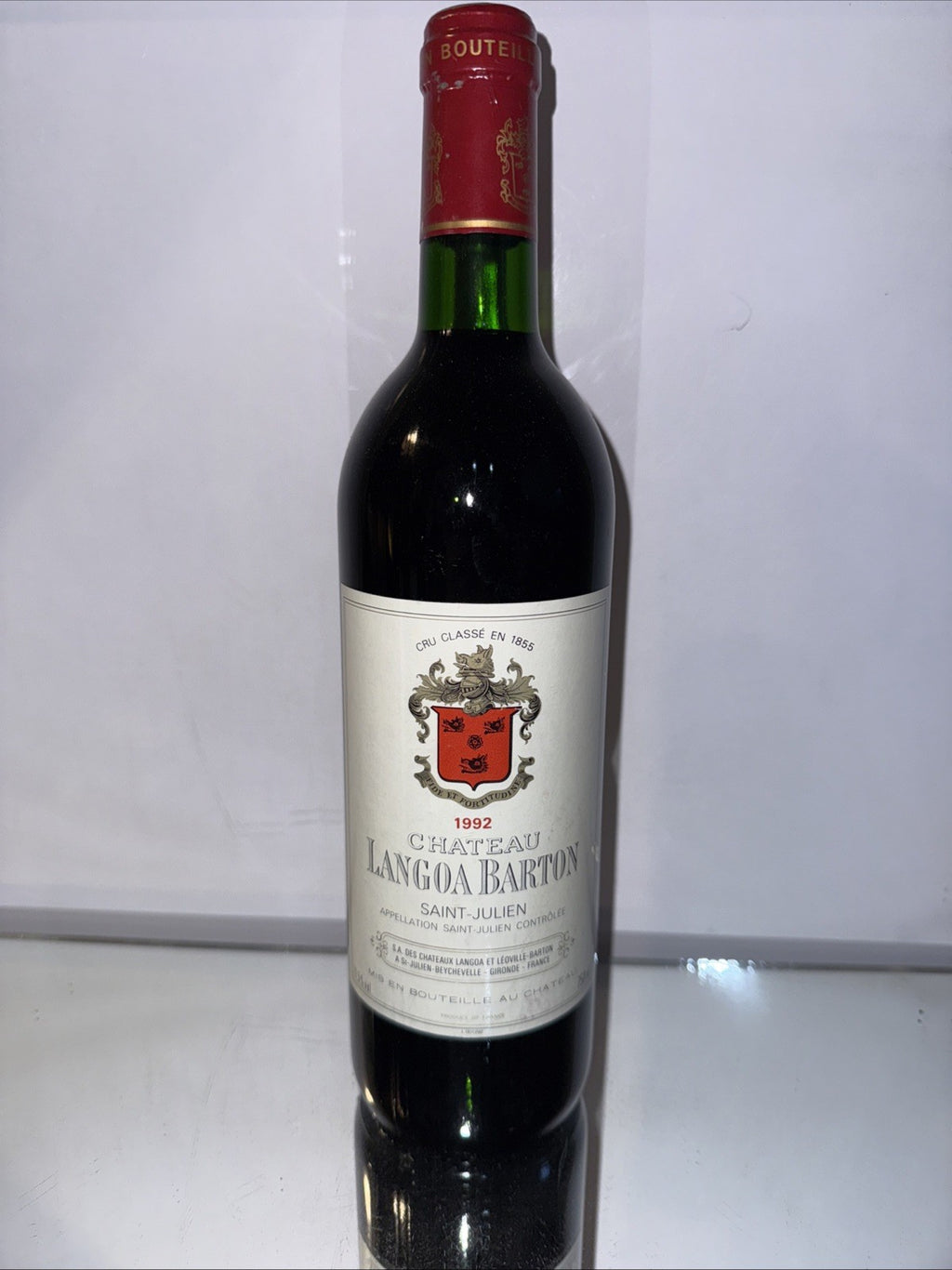 1992 Château Langoa-Barton (a mature Third Growth Saint-Julien Bordeaux Perfect