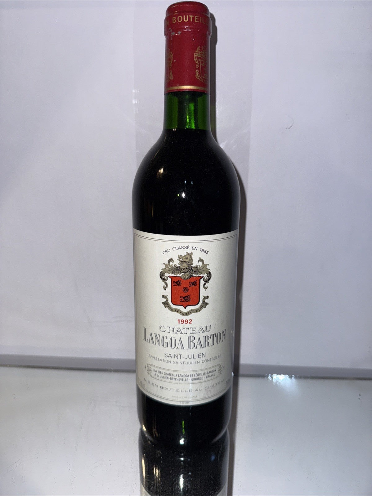 1992 Château Langoa-Barton (a mature Third Growth Saint-Julien Bordeaux Perfect