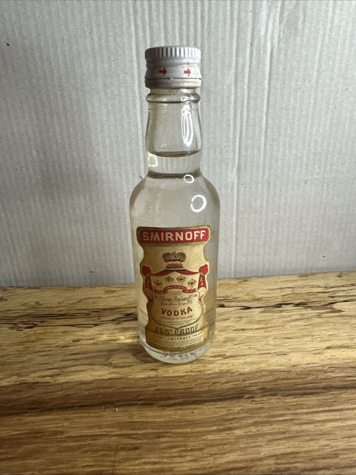 Smirnoff Red Label Vodka Miniature Full