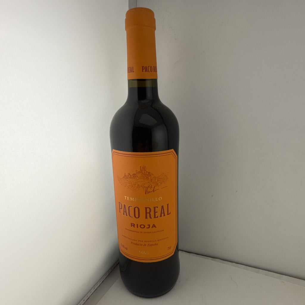 Paco Real Tempranillo Rioja 75cl M&S Spanish Red Wine 2023