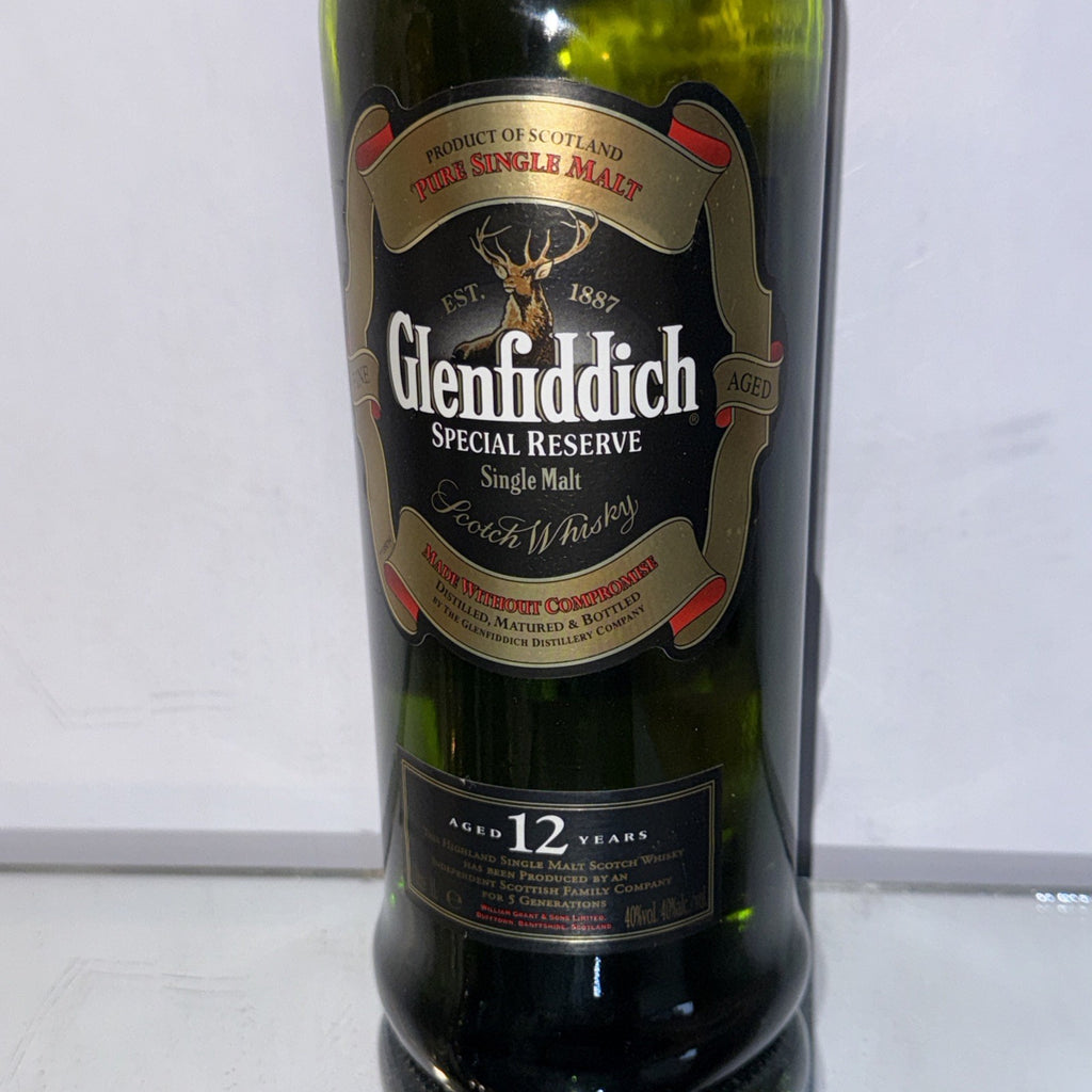 1991-96 Bottle Glenfiddich Special Old Reserve Single Malt Whisky 1L