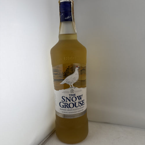 The Snow Grouse Blended Grain Scotch Whisky 1L 40% ABV Approx 2008