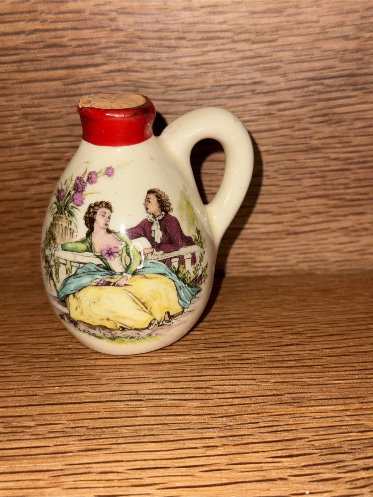 Miniature Jug Containing Orlando Cherry Brandy (full) 1970s