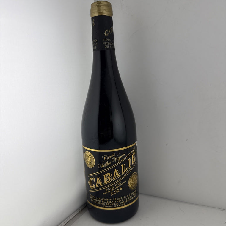 Cabalié Cuvée Vieilles Vignes 2024 Pays d’Oc French Red Wine 75cl "gold Label"