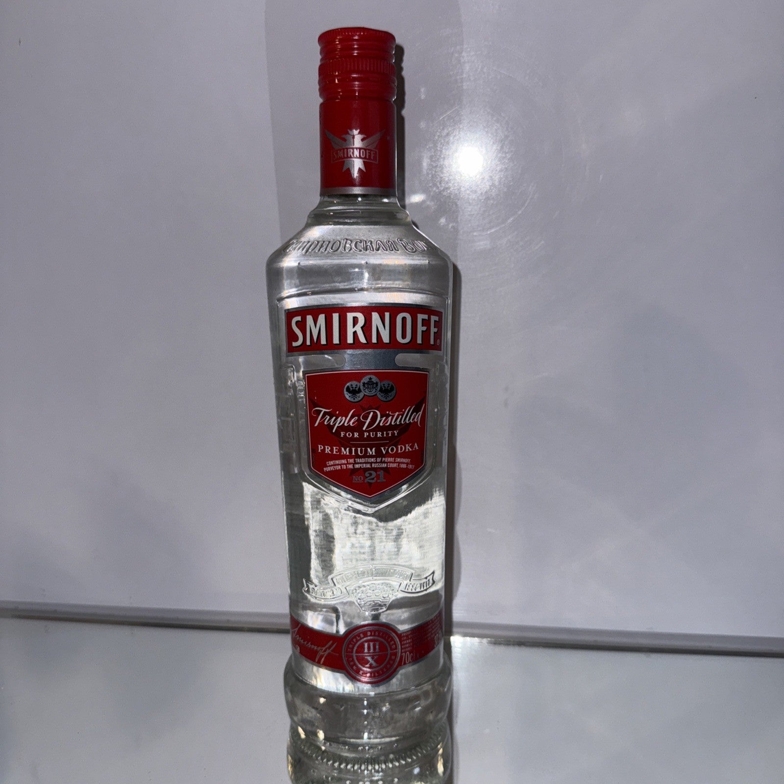 Smirnoff  Triple Distilled 21 Vodka 70 cl