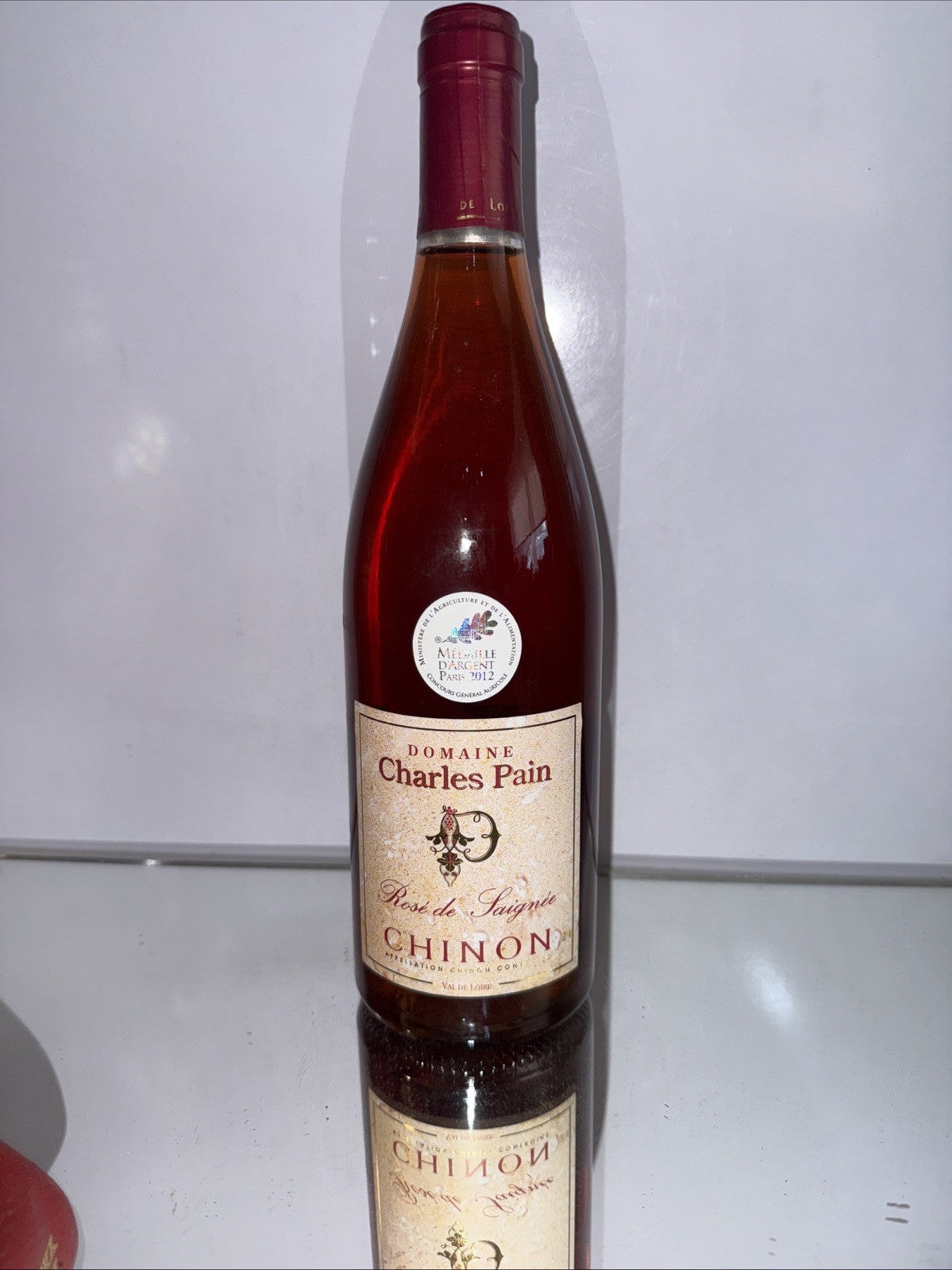 Domaine Charles Pain Chinon 2012 Rose De Saignee