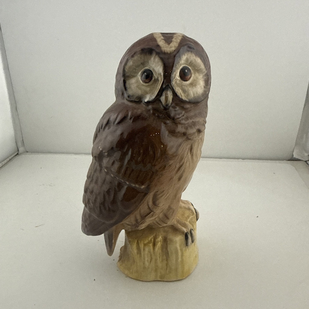 Whyte & Mackay Tawny Owl Decanter Royal Doulton 1984 Empty Whisky Empty