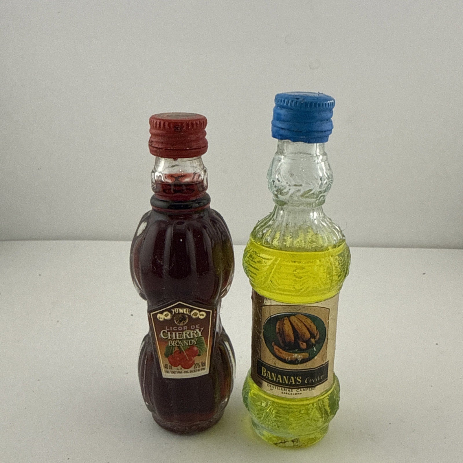 Vintage Campeny Bananas Cream Liqueur Miniature Barcelona