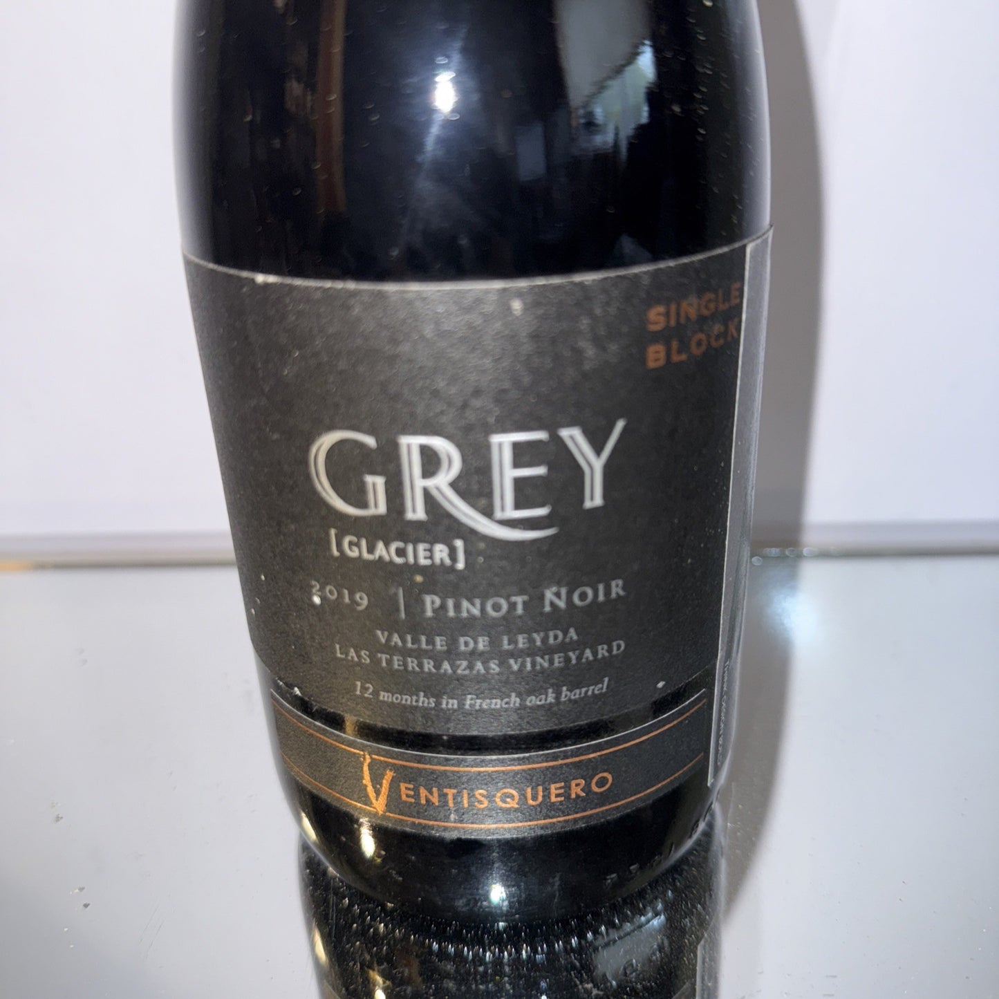 Grey Glacier pinot noir 2019 White Chile