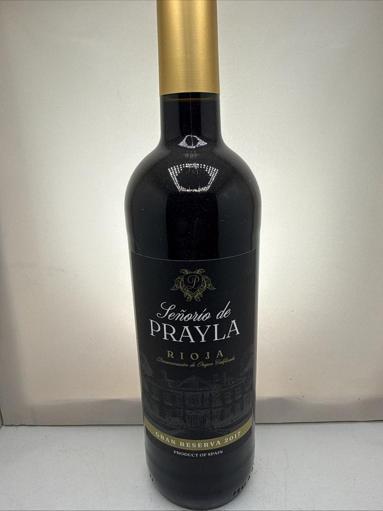 Señorío de Prayla Gran Reserva 2017 Rioja DOCa 8yo Tempranillo Elegant