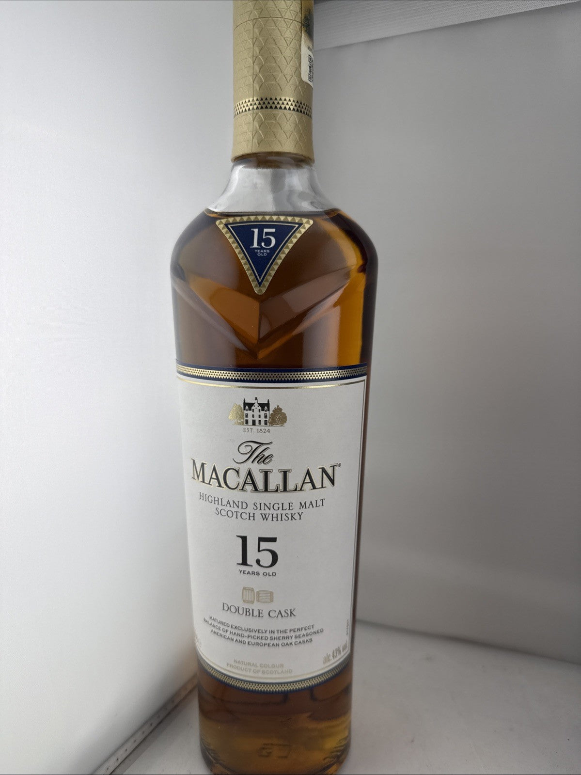 Macallan 15 Year Old Double Cask Highland Single Malt Whisky 70cl Boxed