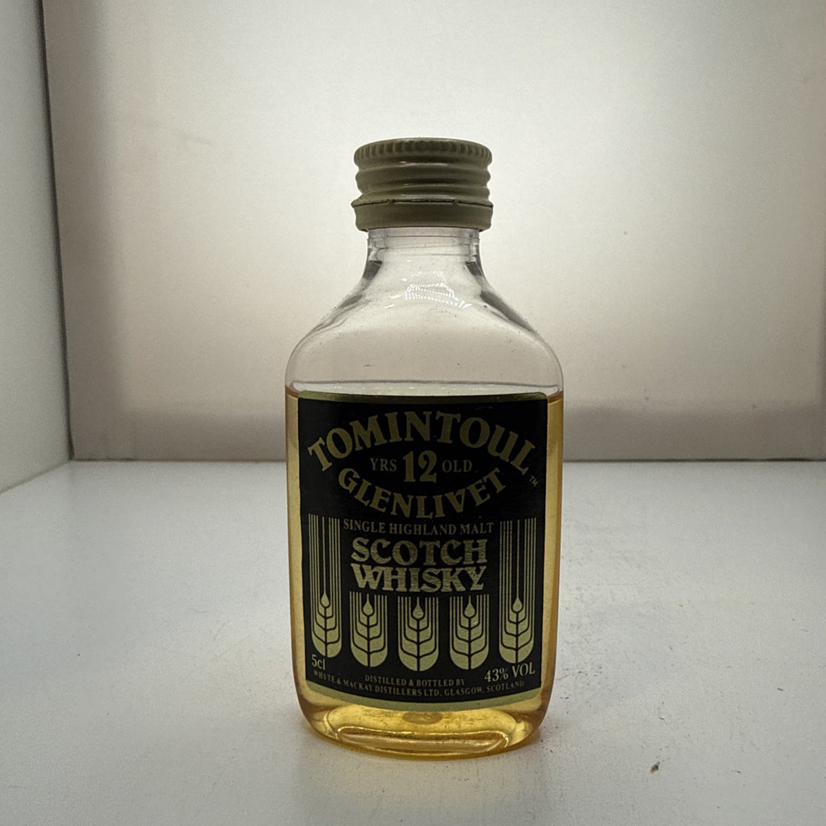 Tomintoul-Glenlivet 12yo — 5cl Malt Miniature — 43% Vol